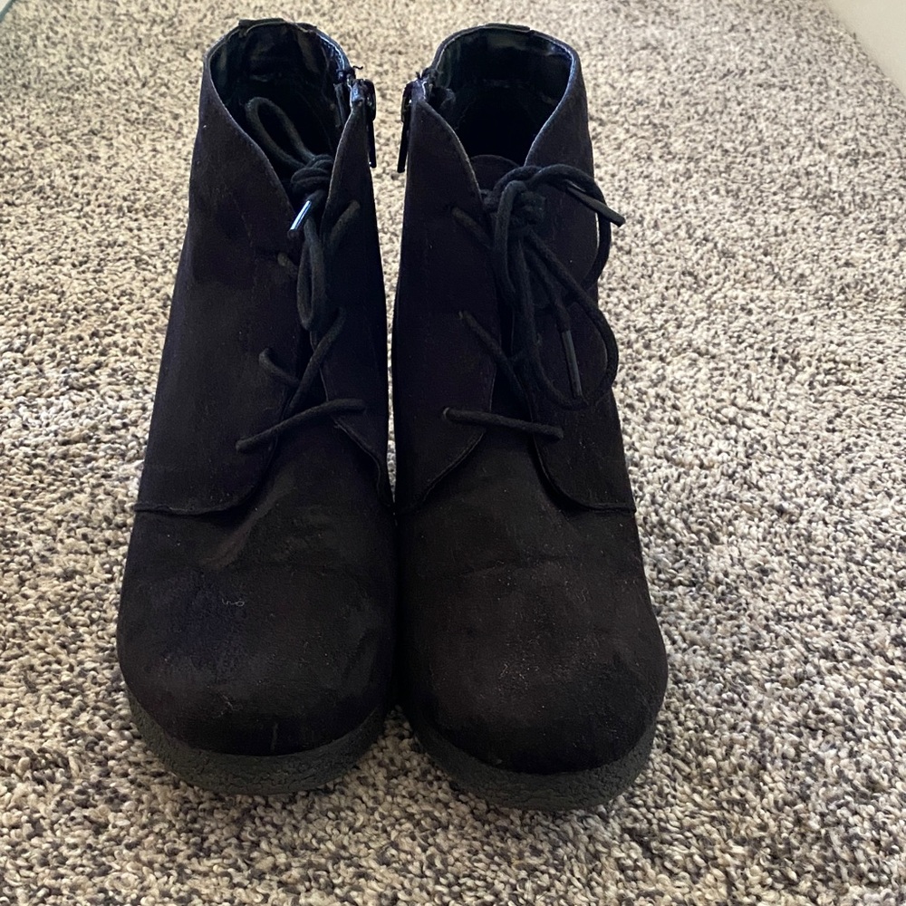 Merona Black Women's Ankle Booties